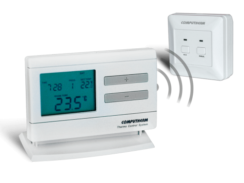 Bezprzewodowy cyfrowy termostat pokojowy Q7RF
